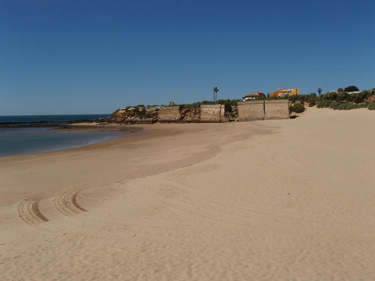 Praia da Muralla, El Puerto de Santa María, Andalusia, Espanha — 5