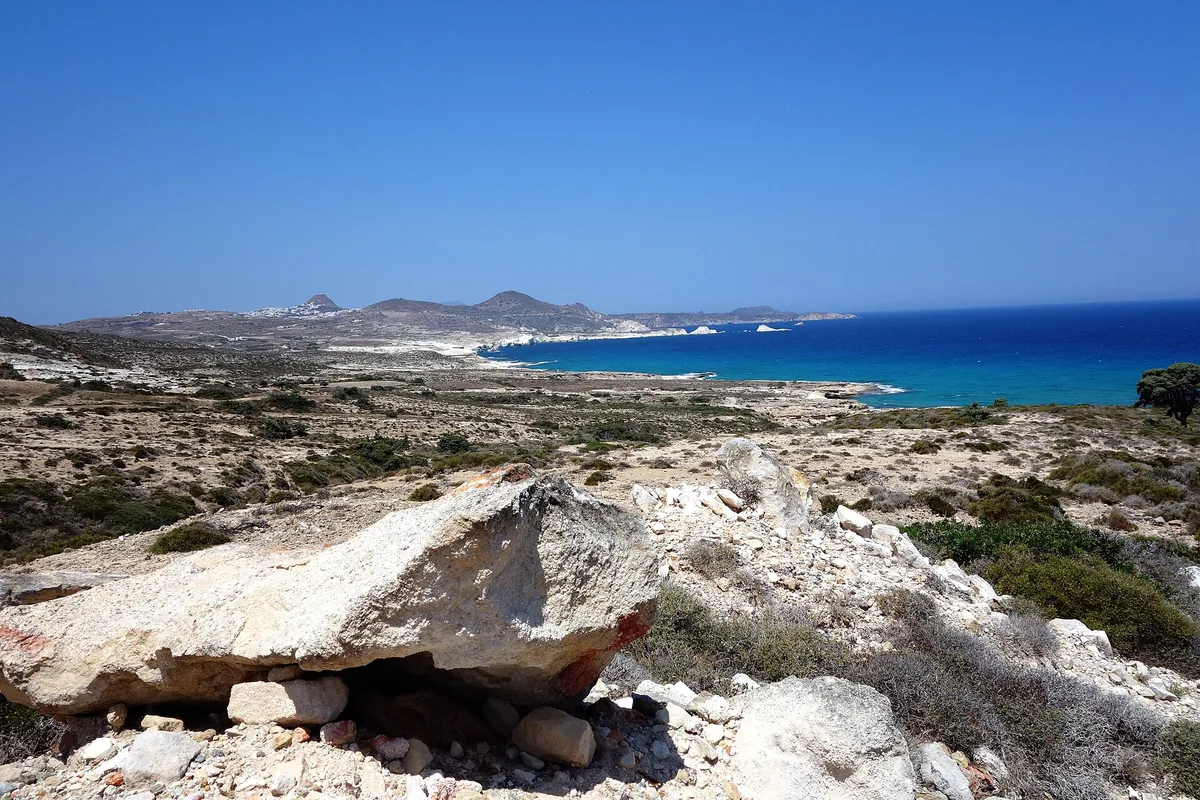 Papafragas Beach, Milos, Cyclades, Greece — 6
