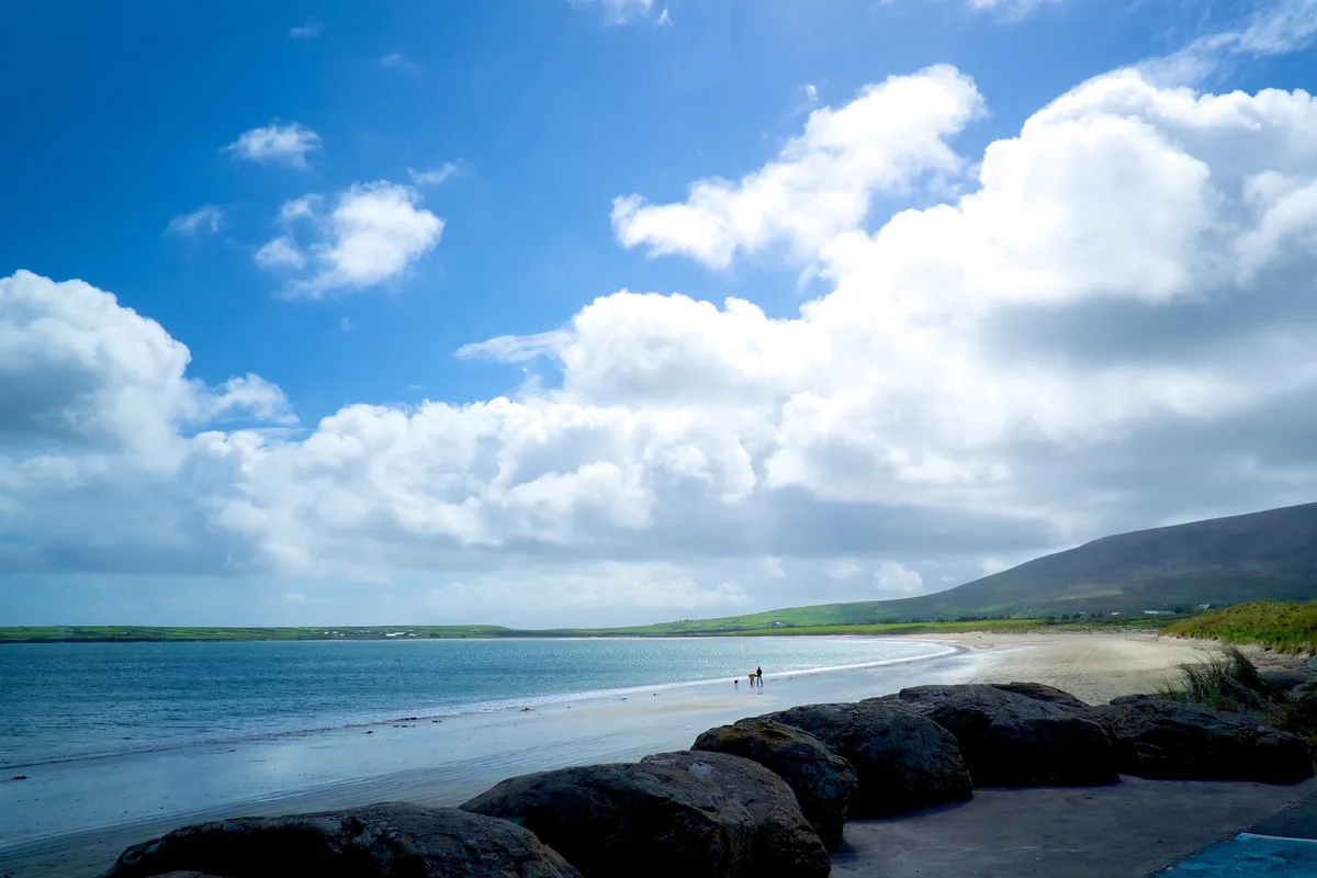 An Trá Bhán Beach, Ballyferriter, Irish Coast, Ireland