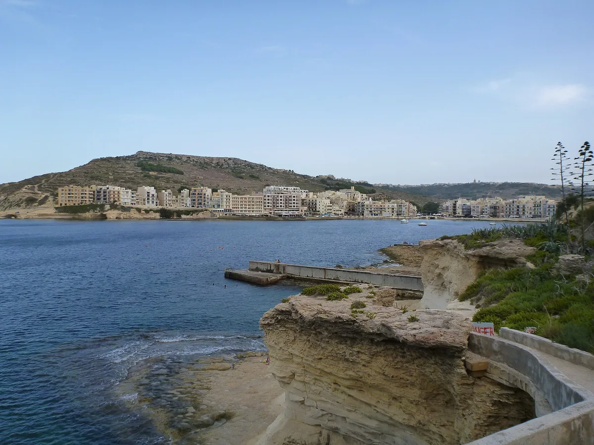 Marsalforn Bay, Żebbuġ, Maltese Islands, Malta — 2