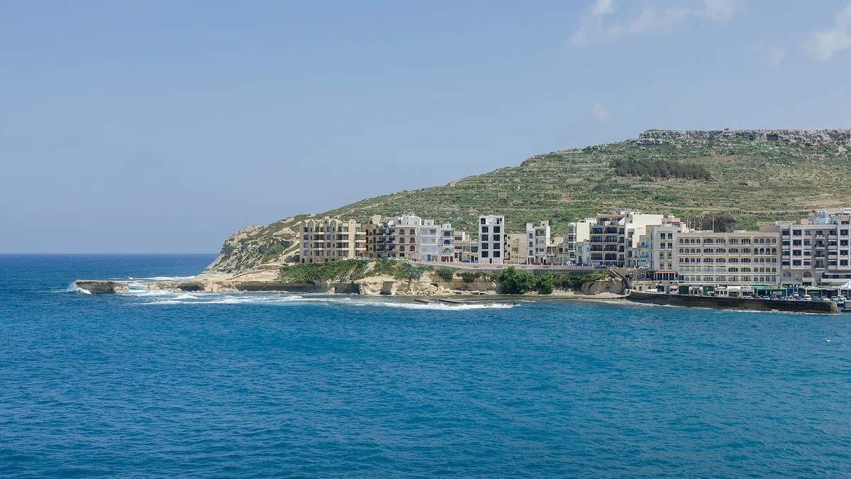 Marsalforn Bay, Żebbuġ, Maltese Islands, Malta — 3