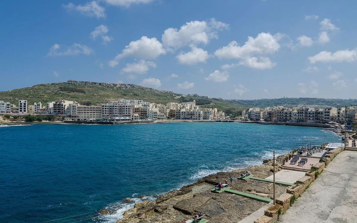 Marsalforn Bay, Żebbuġ, Maltese Islands, Malta