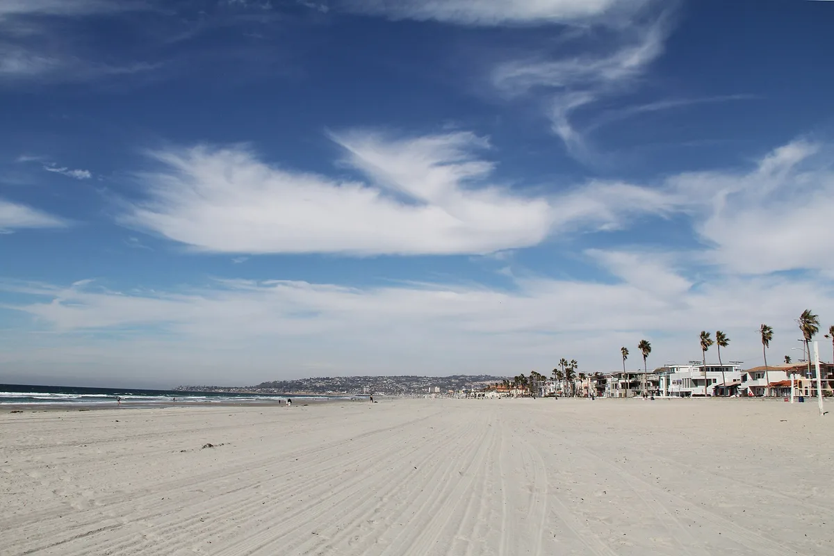 Mission Beach, San Diego, California Coast, Stati Uniti — 2