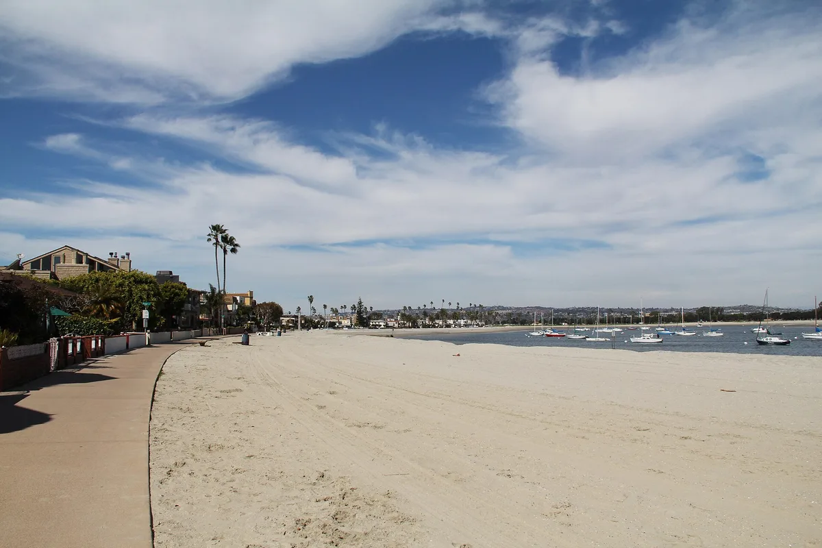 Mission Beach, San Diego, California Coast, Stati Uniti — 3