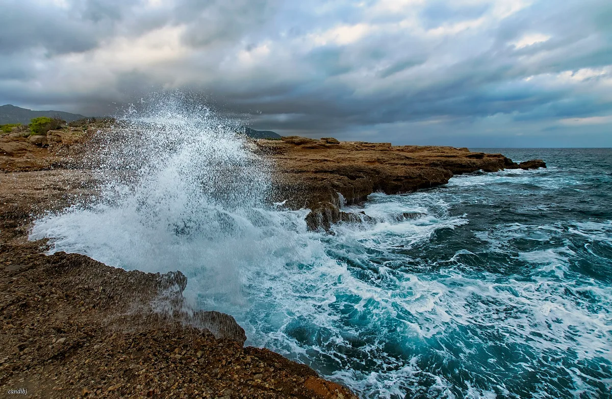 Sant Jordi-Strand, L'Ametlla de Mar, Catalonia, Spanien — 2