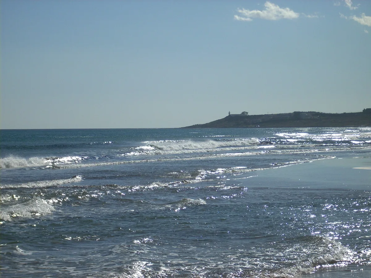 Spiaggia delle Huertas, Alicante, Valencian Community, Spagna — 2