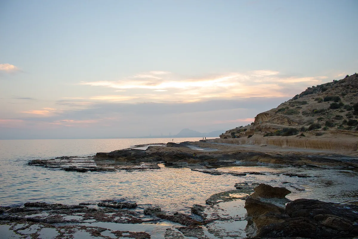 Spiaggia delle Huertas, Alicante, Valencian Community, Spagna — 5