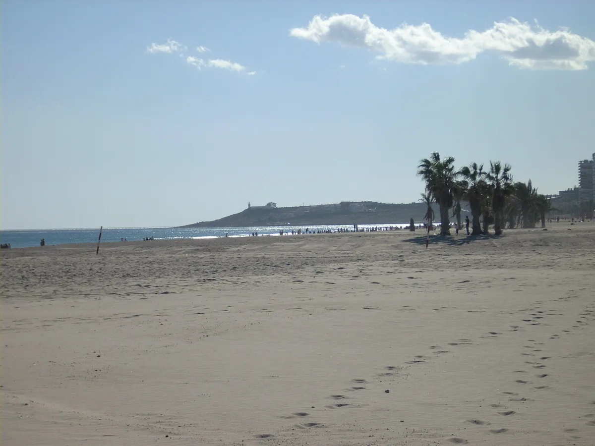 Spiaggia delle Huertas, Alicante, Valencian Community, Spagna