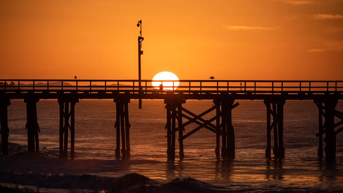 Goleta Beach, Goleta, California Coast, United States