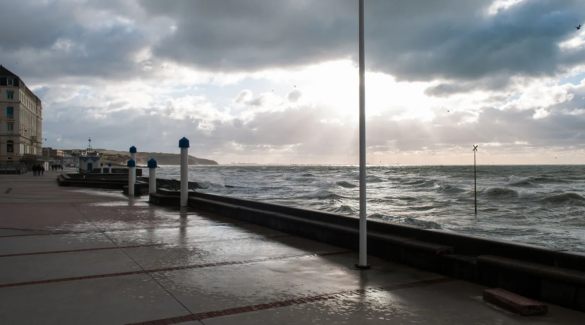 Wimereux Beach, Wimereux, Hauts-de-France, France — 2
