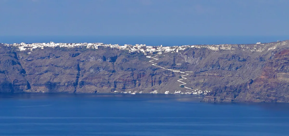 Skaros-Strand, Cyclades, Griechenland — 3