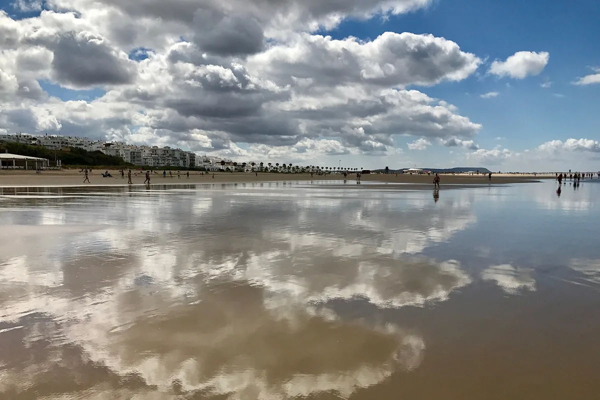 Fontanilla-Strand, Conil de la Frontera, Andalusia, Spanien — 3