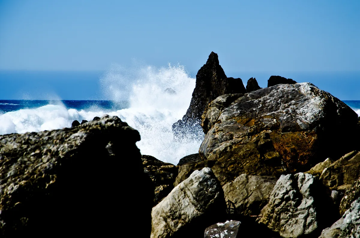 Esalen Institute Beach, Big Sur, Monterey County, California Coast, Vereinigte Staaten — 4