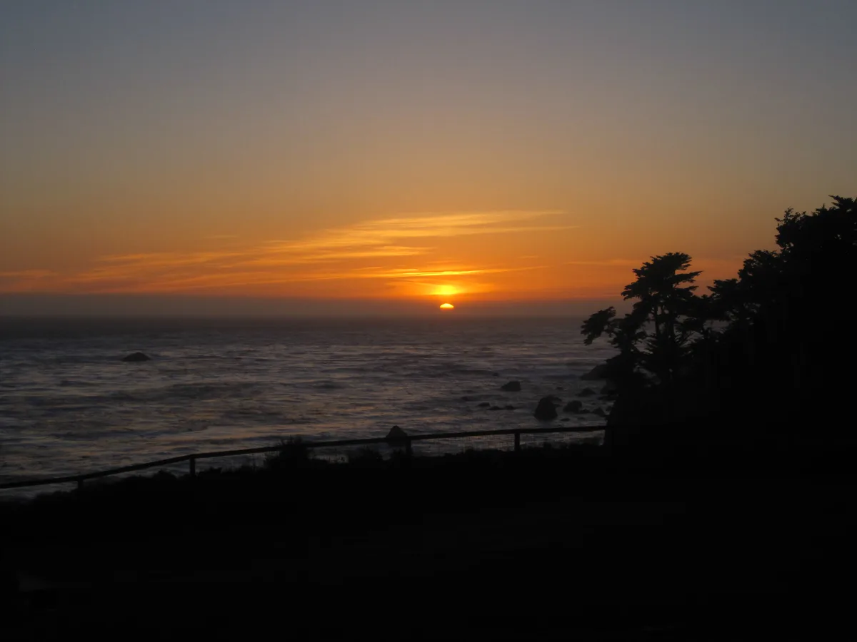 Esalen Institute Beach, Big Sur, Monterey County, California Coast, Vereinigte Staaten