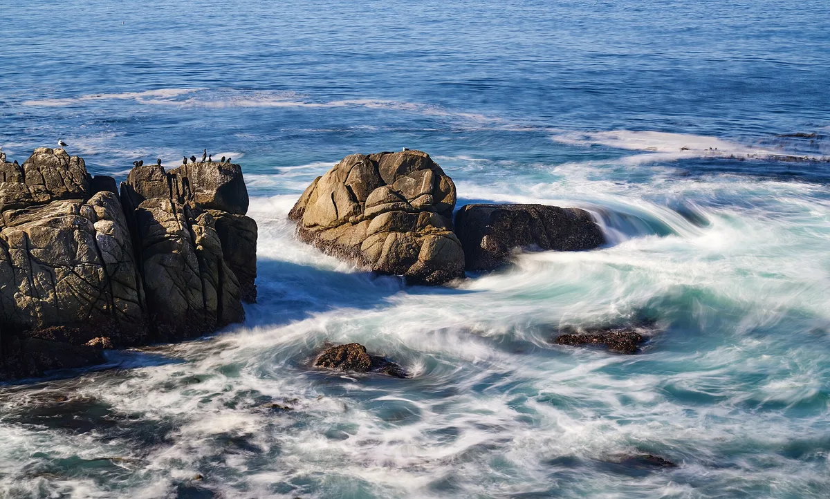 Malpaso Creek Beach, Carmel Highlands, Monterey County, California Coast, United States — 3
