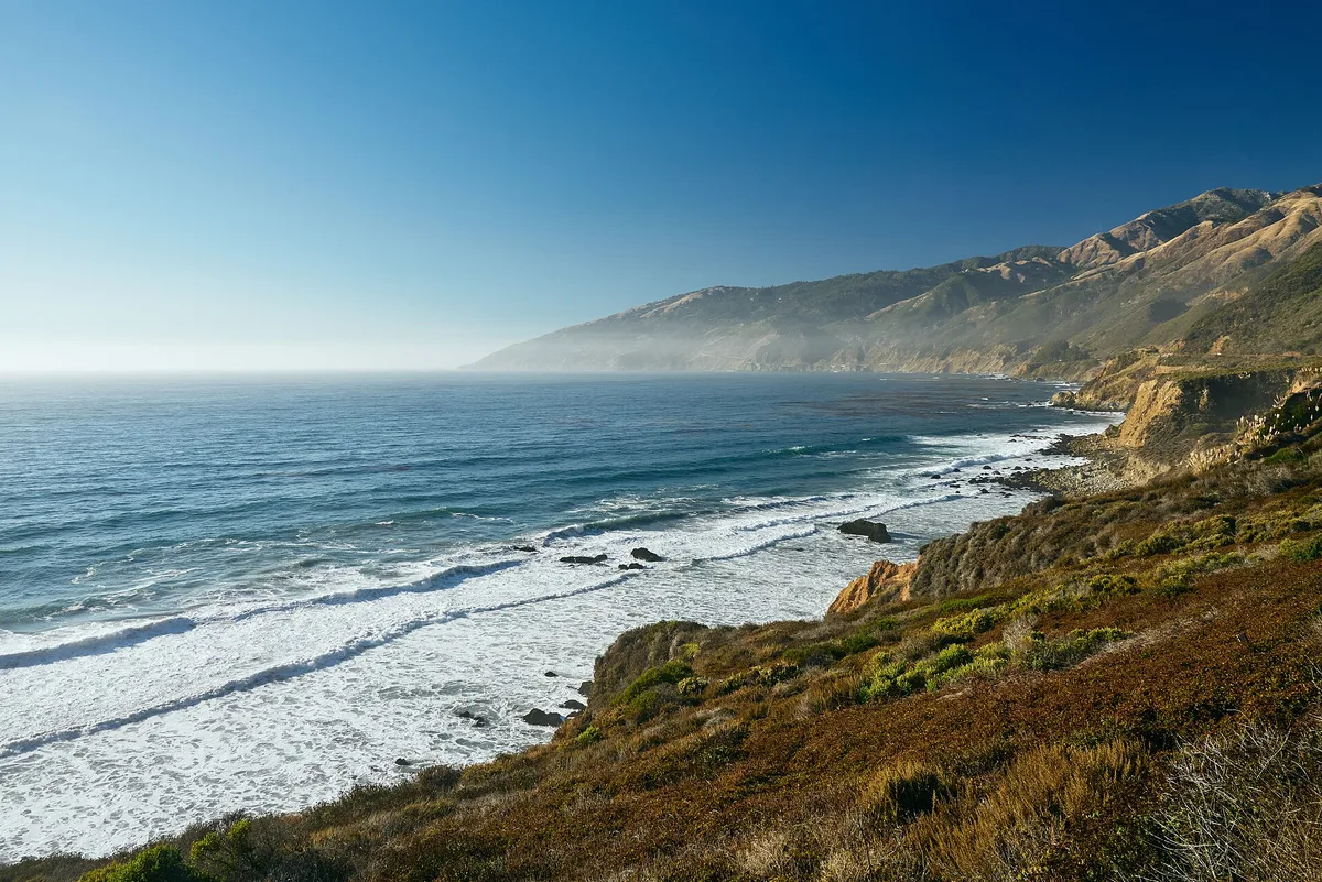 Malpaso Creek Beach, Carmel Highlands, Monterey County, California Coast, United States — 2