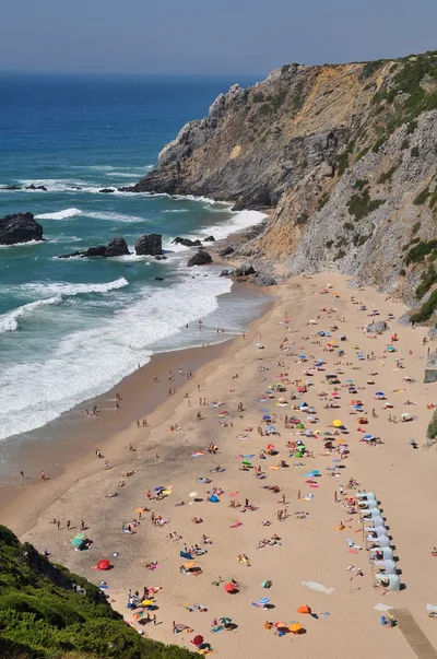 Adraga Beach, Sintra, Portuguese Atlantic, Portugal — 2