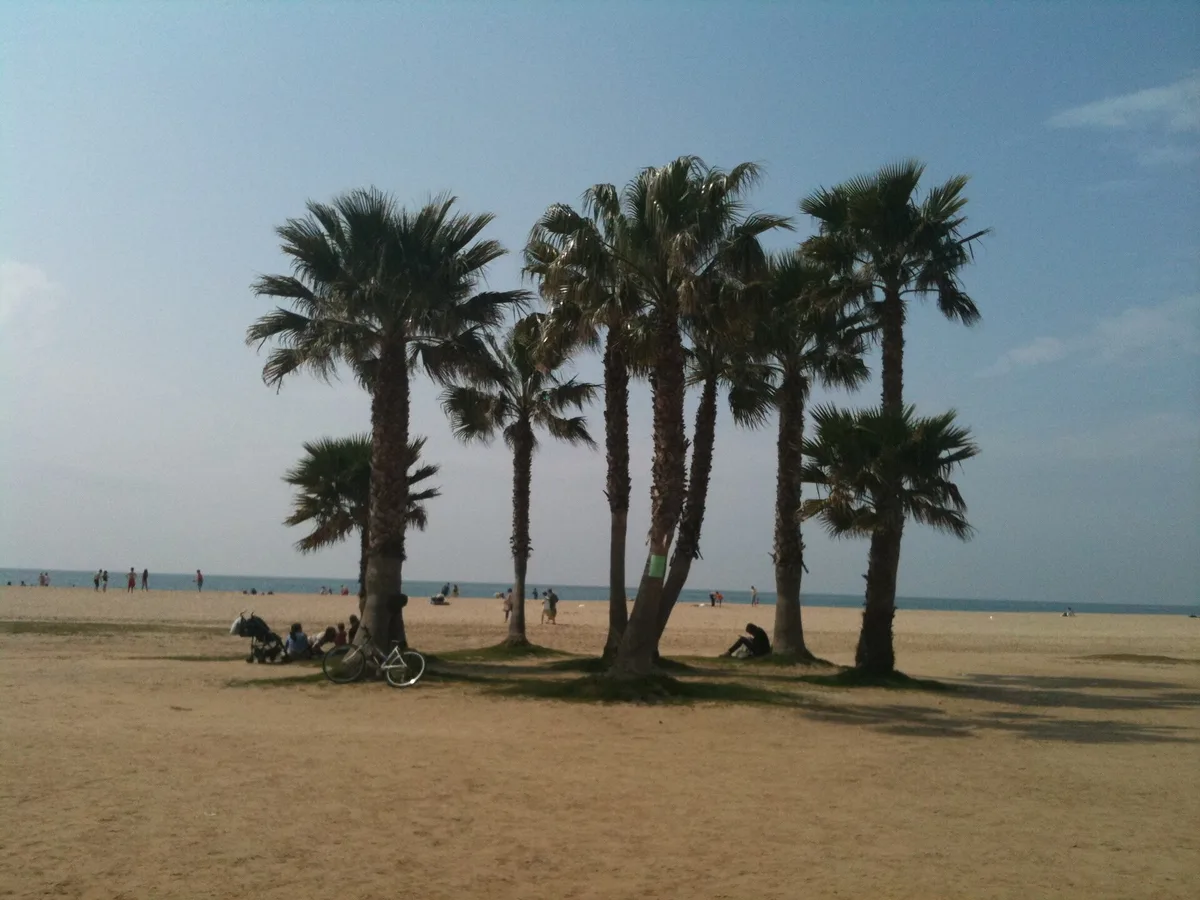 Coma-ruga-Strand, El Vendrell, Catalonia, Spanien — 4