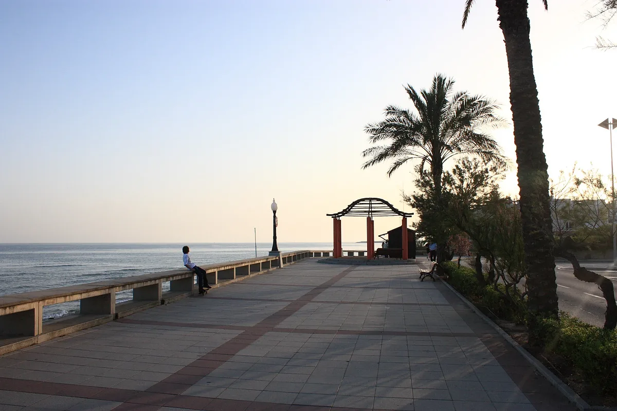 Coma-ruga-Strand, El Vendrell, Catalonia, Spanien — 3
