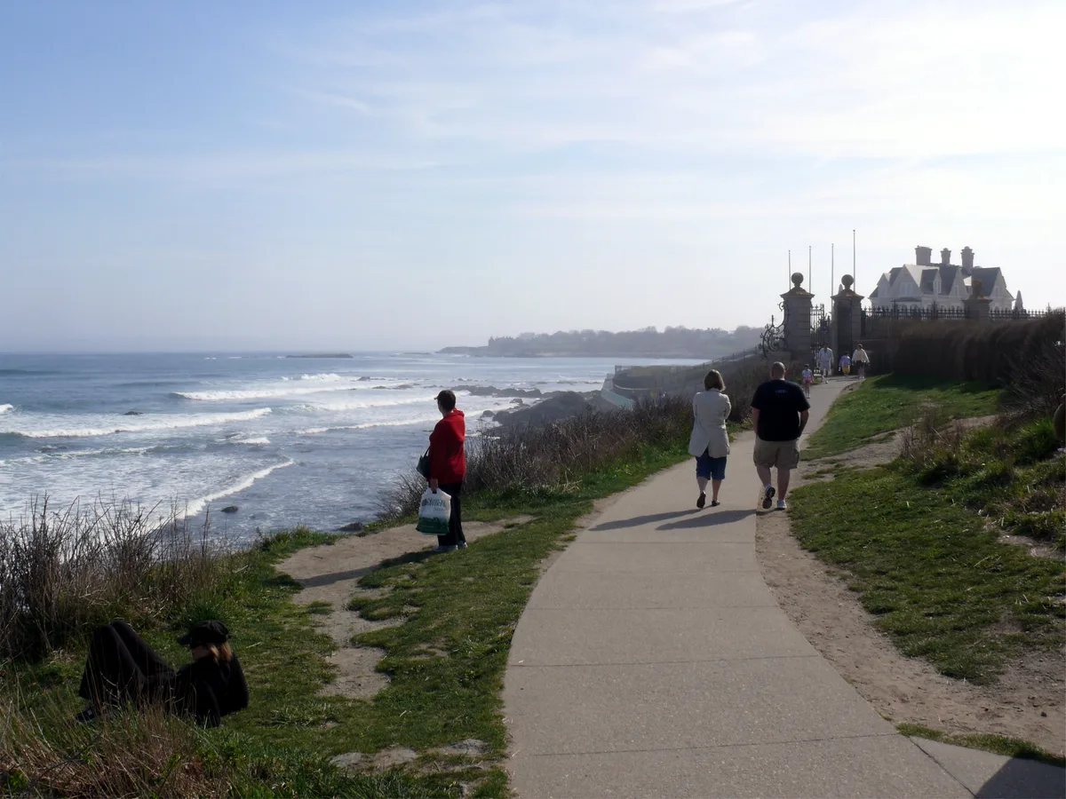 Easton's Beach, Newport, US Northeast Coast, United States — 3