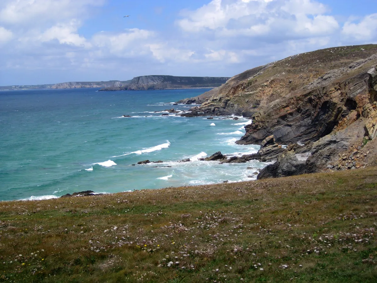 Playa de Lostmarc'h, Crozon, Brittany, Francia — 3