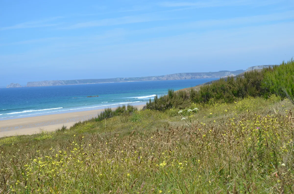 Playa de Lostmarc'h, Crozon, Brittany, Francia — 6