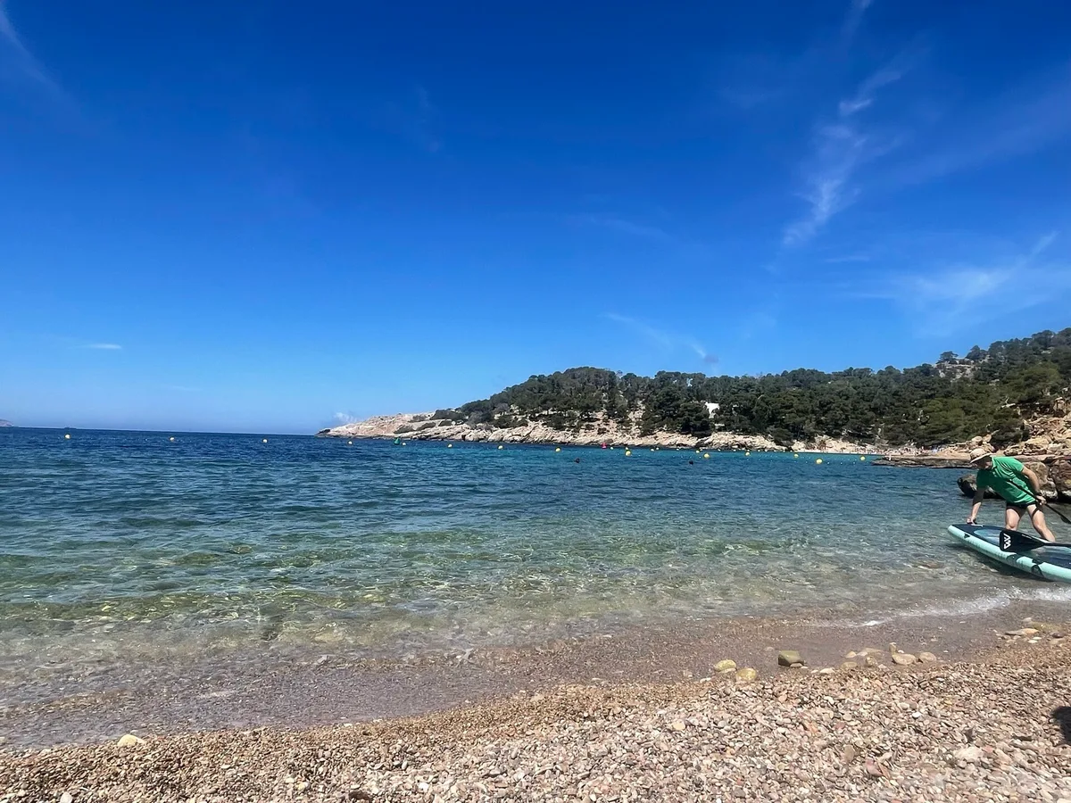 Sa Galera Beach, Sant Antoni de Portmany, Balearic Islands, Spain — 4