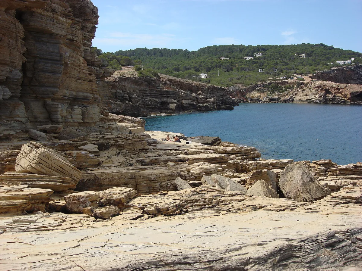 Sa Galera Beach, Sant Antoni de Portmany, Balearic Islands, Spain — 2