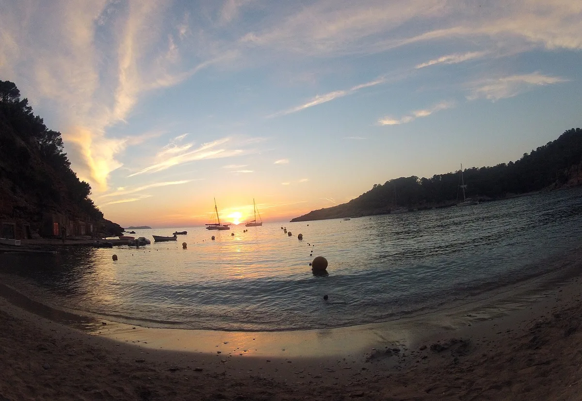 Sa Galera Beach, Sant Antoni de Portmany, Balearic Islands, Spain — 3