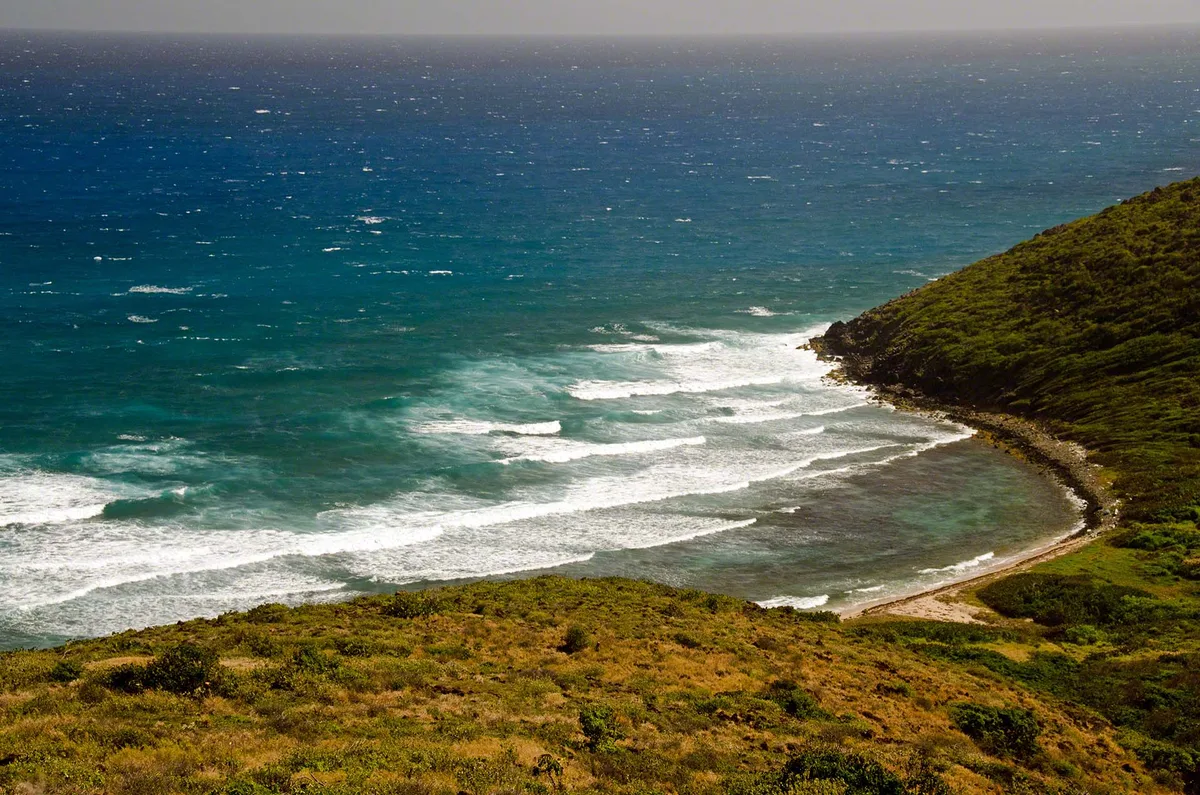 North Friar's Bay Beach, Saint Peter Basseterre, Lesser Antilles, Saint Kitts and Nevis
