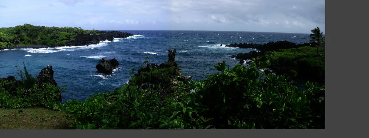 Plage de Wai'ānapanapa State Park, Hāna, Hawaii, États-Unis — 6