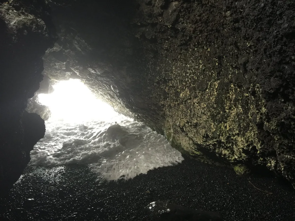 Plage de Wai'ānapanapa State Park, Hāna, Hawaii, États-Unis — 5