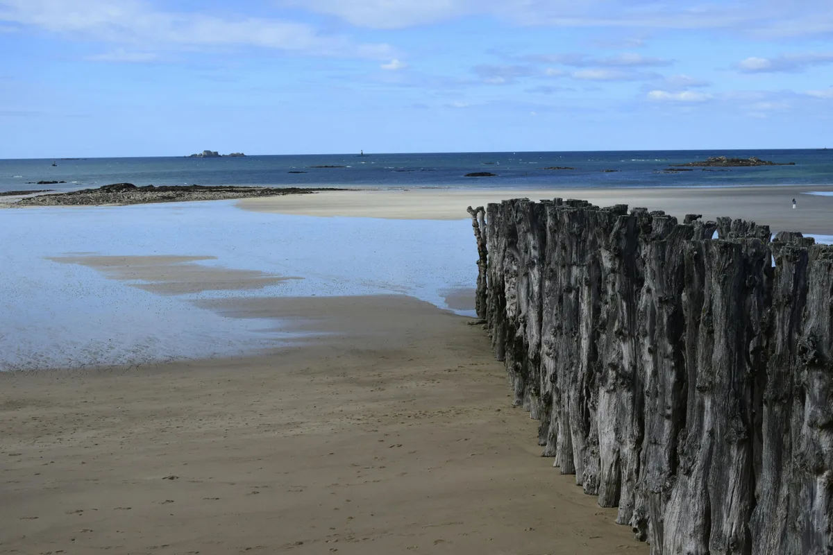 Plage du Val André, Le Val-André, Brittany, Francia — 4