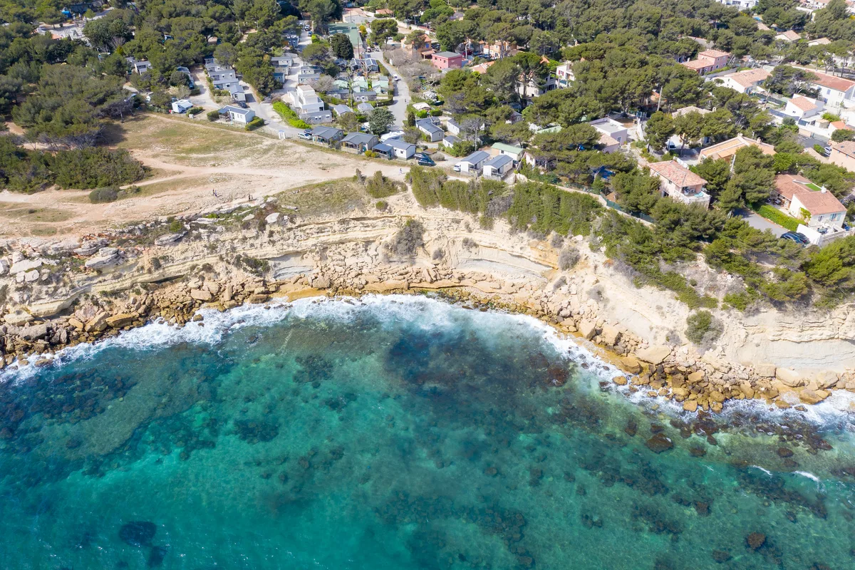 Tamaris Beach, Carry-le-Rouet, Provence-Alpes-Côte d'Azur, France