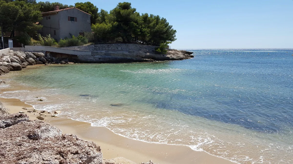 Tamaris Beach, Carry-le-Rouet, Provence-Alpes-Côte d'Azur, France — 3