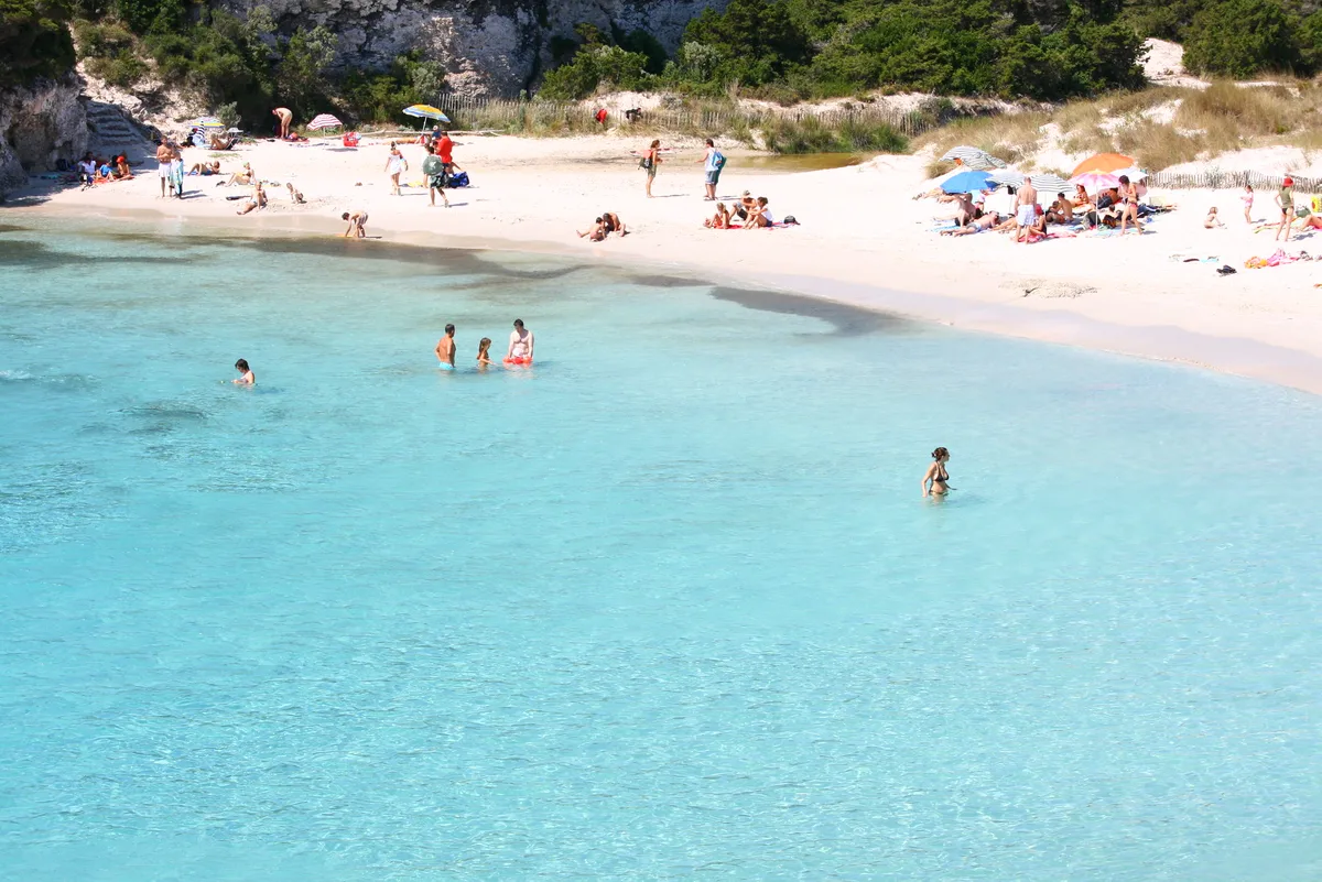 Piantarella Beach, Bonifacio, Corsica, France