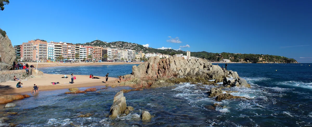 Lloret de Mar Beach, Lloret de Mar, Catalonia, Spain — 4