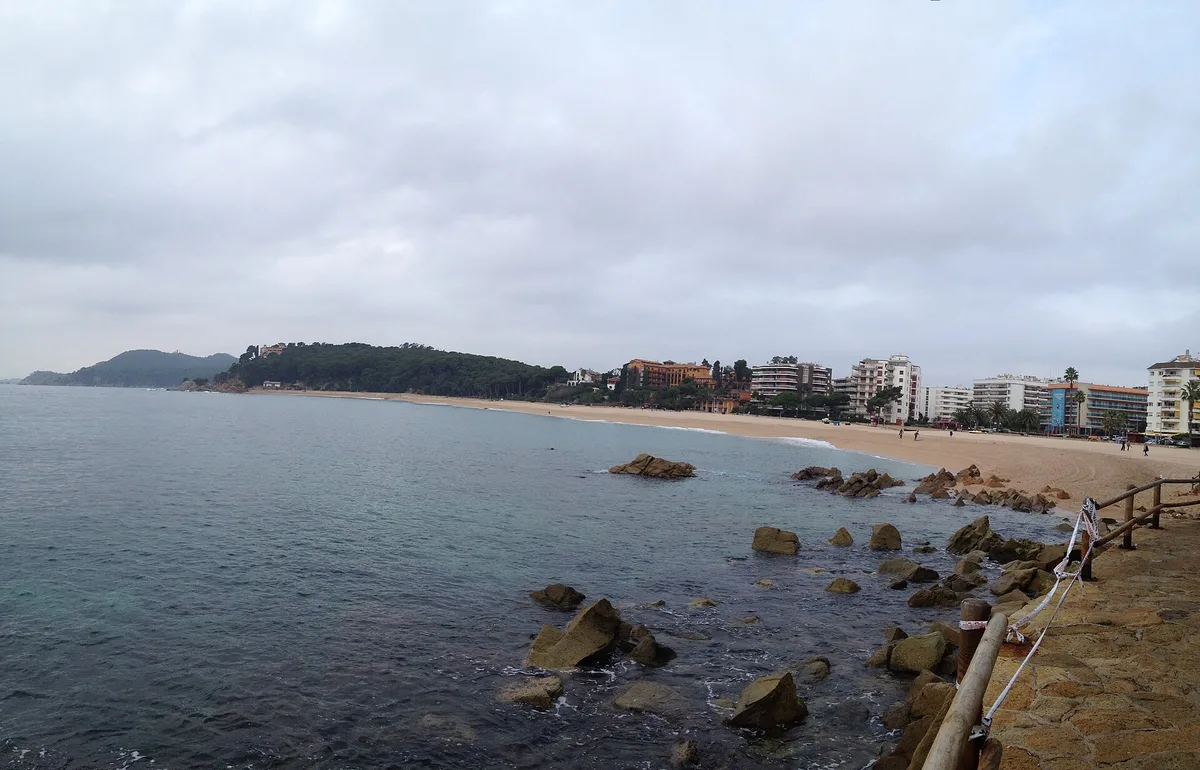 Lloret de Mar Beach, Lloret de Mar, Catalonia, Spain — 5