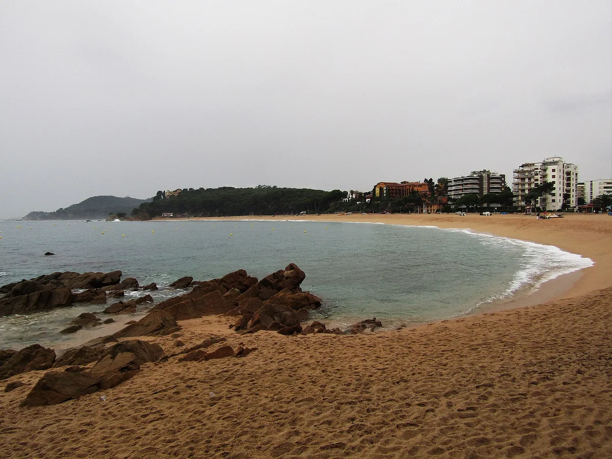 Lloret de Mar Beach, Lloret de Mar, Catalonia, Spain — 6
