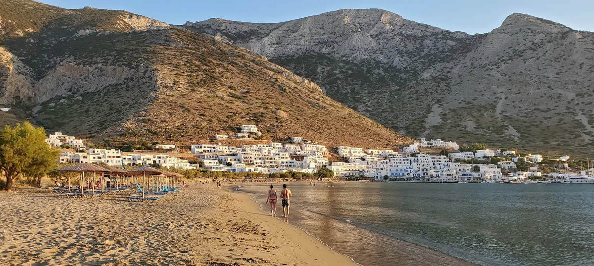 Agia Marina Beach, Artemonas, Cyclades, Greece