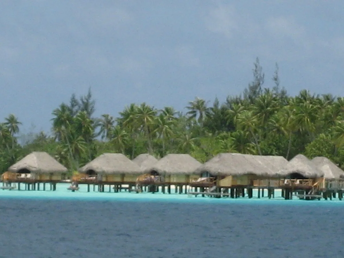 Matira Beach, Bora-Bora, Leeward Islands, French Polynesia — 4