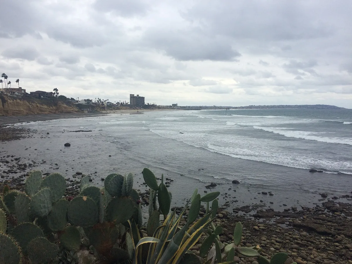 Tourmaline Surfing Park, San Diego, California Coast, Stati Uniti — 5
