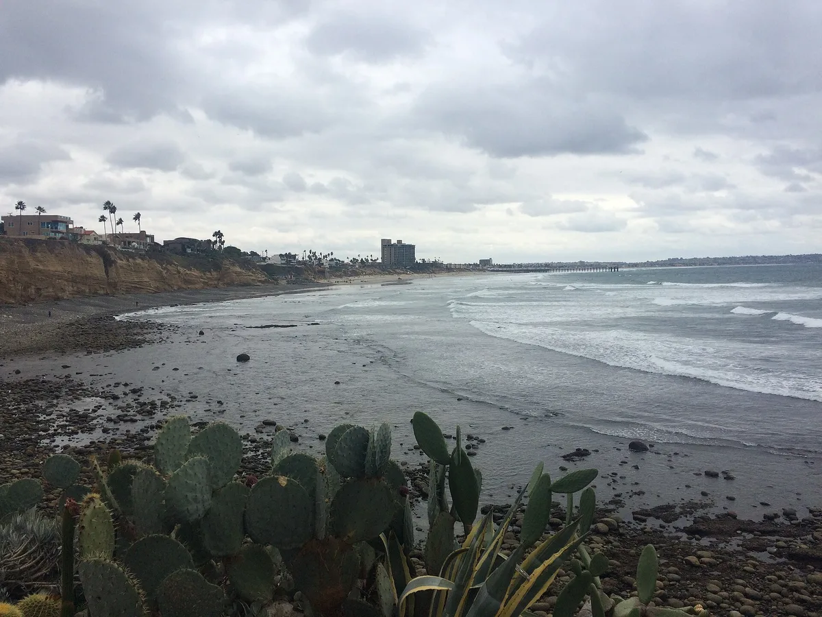 Tourmaline Surfing Park, San Diego, California Coast, Stati Uniti — 2