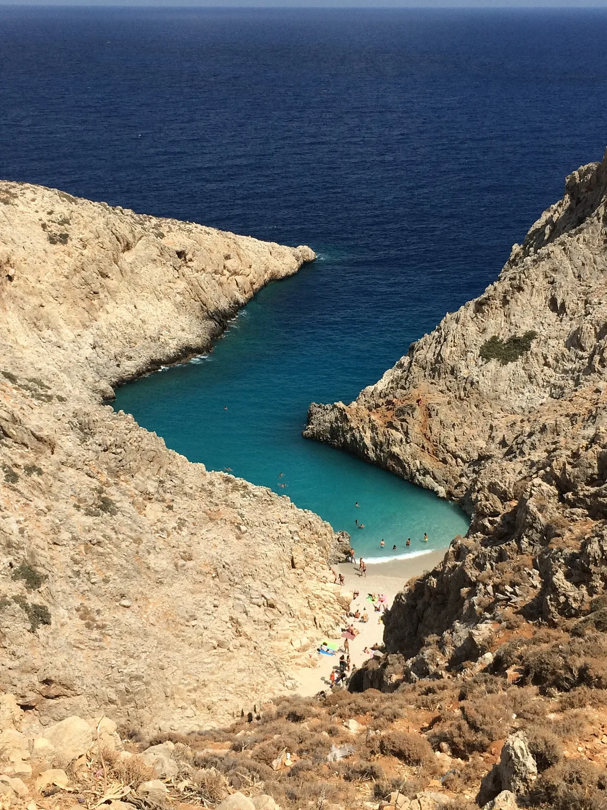 Seitan Limania Beach, Chania, Crete, Greece