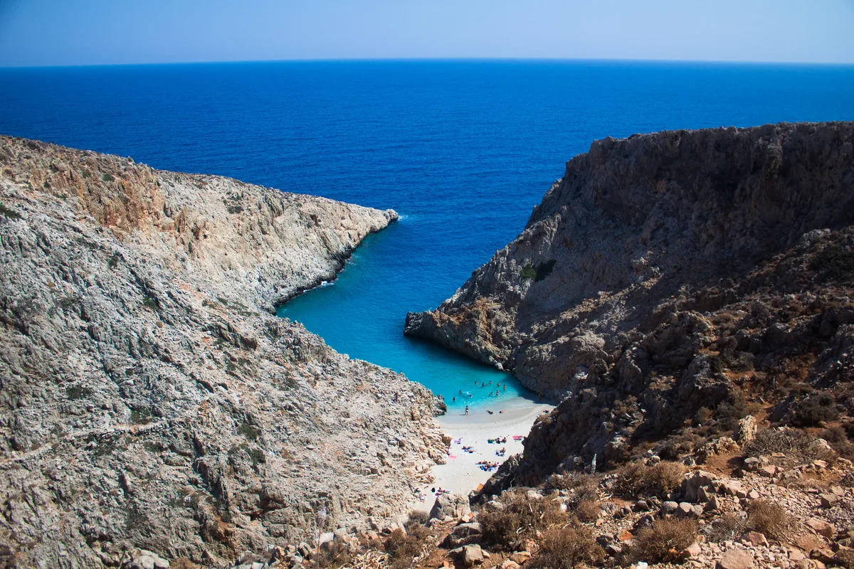 Seitan Limania Beach, Chania, Crete, Greece — 2
