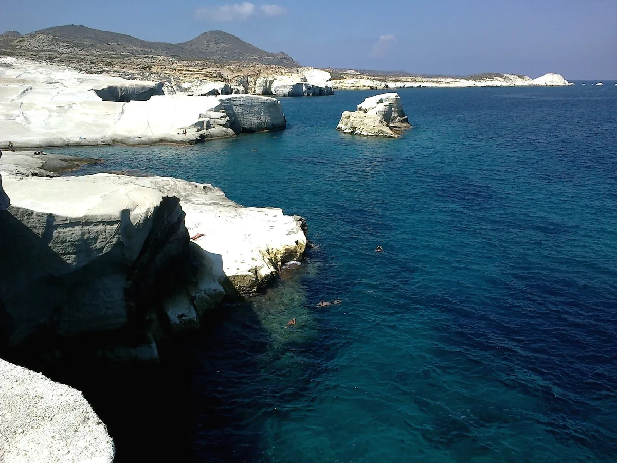 Sarakiniko Beach, Milos, Cyclades, Greece