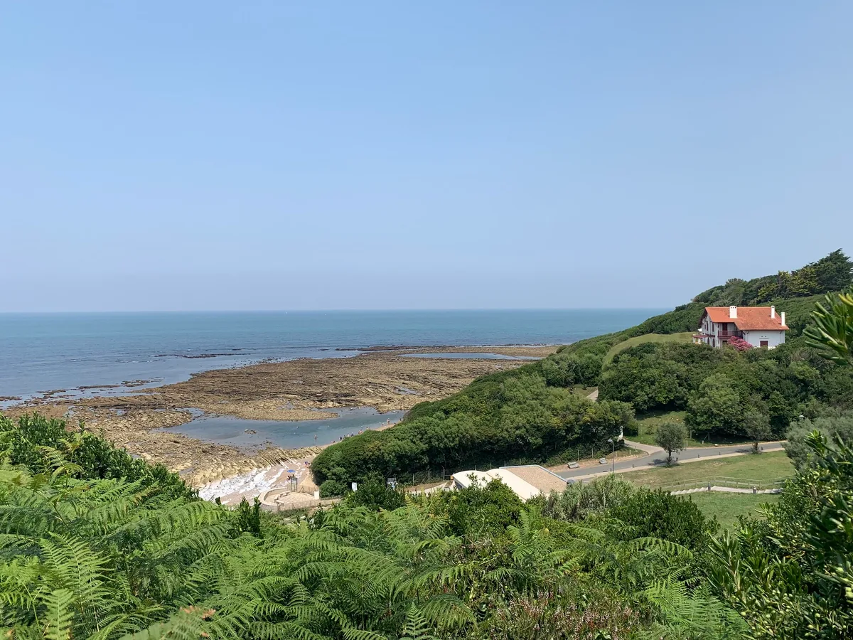 Cenitz Beach, Saint-Jean-de-Luz, Nouvelle-Aquitaine, France — 2