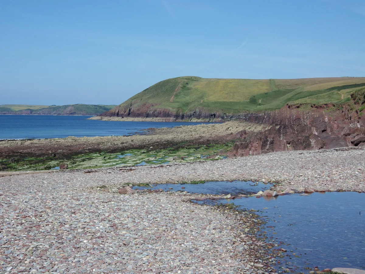 Manorbier Bay, Manorbier, Wales, United Kingdom — 5