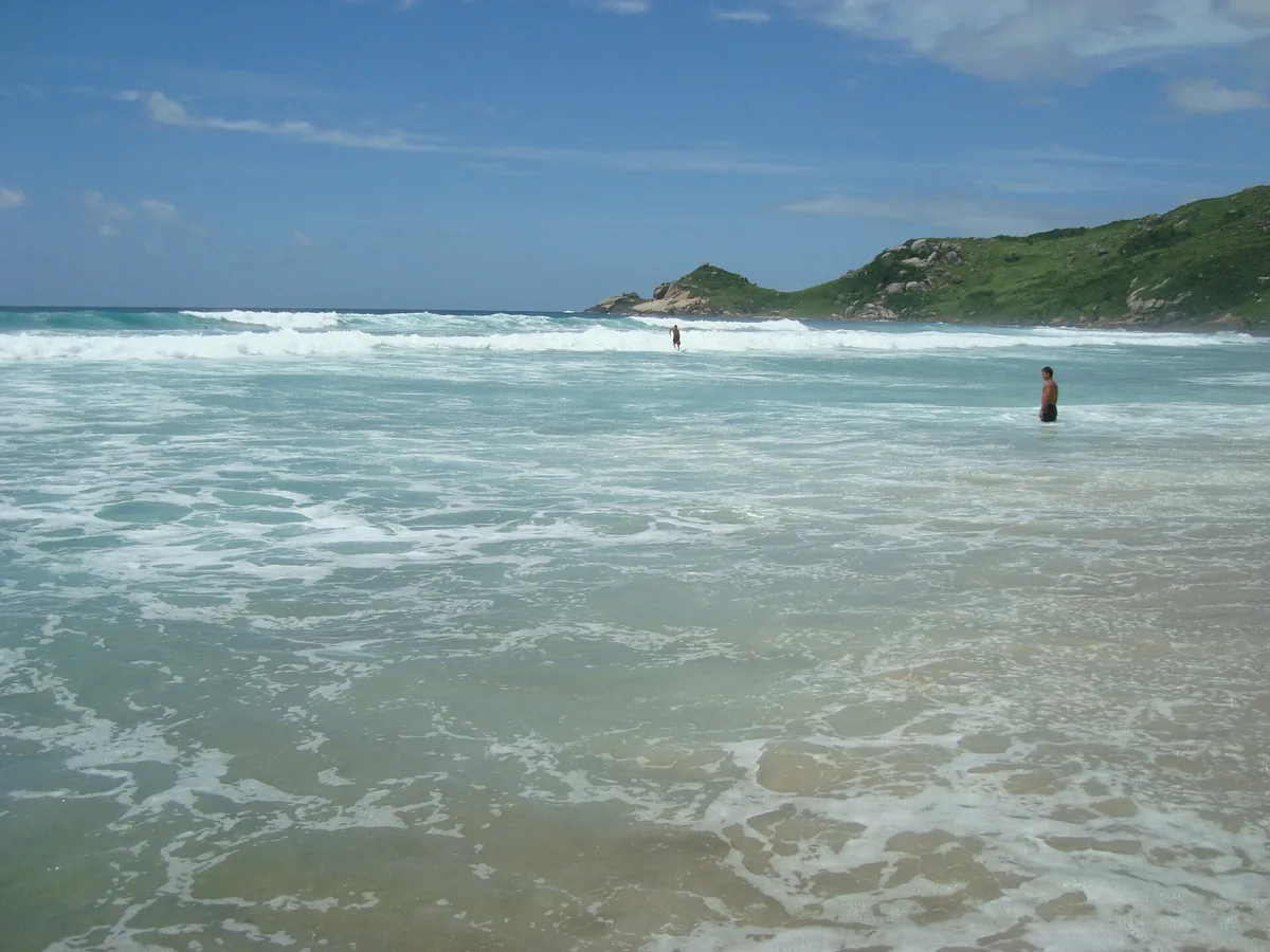 Plage de la Mole, Florianópolis, Brazilian Atlantic, Brésil — 4