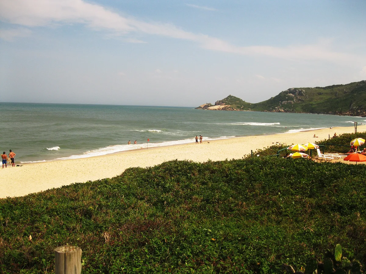 Plage de la Mole, Florianópolis, Brazilian Atlantic, Brésil